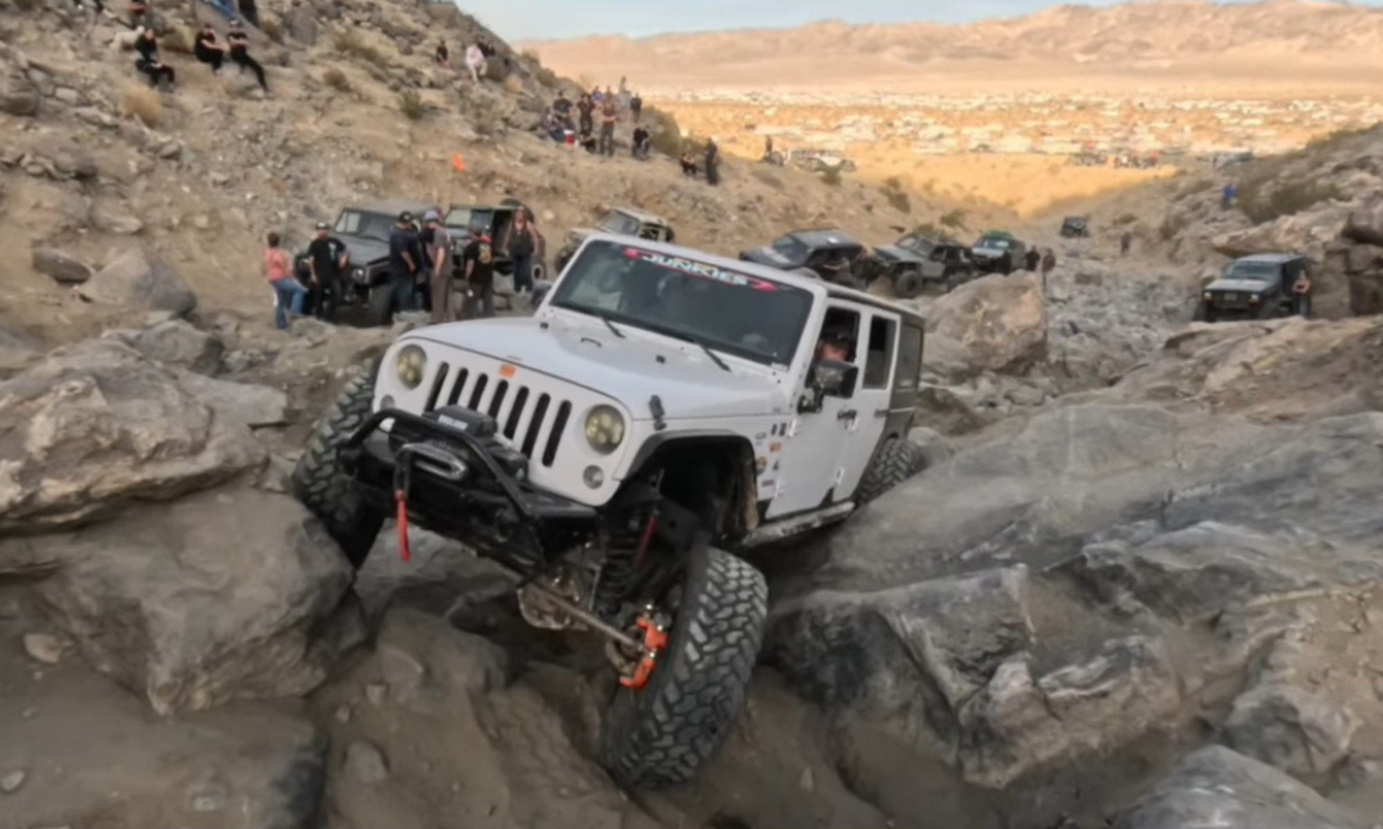 Jeep in the Desert